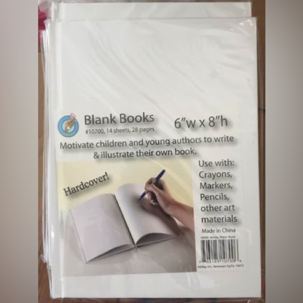 Ashley Blank Hardcover Books
Brand New in package
